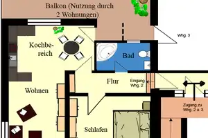 Kapitalanlage! 
Gepflegtes 4-Parteien-Haus in Ochtrup – Steinfurt (Kreis) – Vorschaubild 8