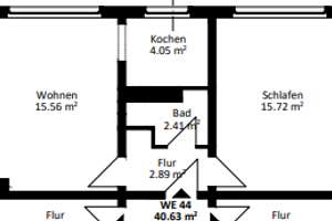 Wohlfühlen in zentraler Lage – helle 2-Raum-Wohnung