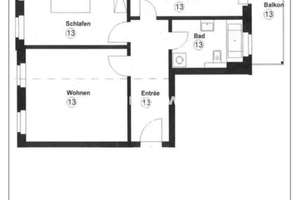 Wohnungstausch: Hildegardstraße 53 – Hildegardstraße 53, 4000 Volkmarsdorf, Leipzig – Vorschaubild 2