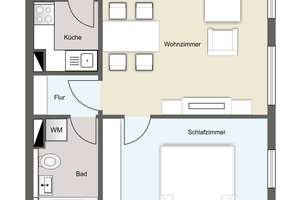 Zwei-Zimmer-Wohnung mit Einbauküche und Stellplatz in Zentrum-Nord – Die vollständige Adresse der Immobilie erhältst du vom Anbieter., 4105 Zentrum-Nord, Leipzig – Vorschaubild 7