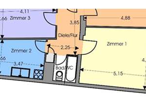 2Z Wohnung am Planterwald – Köpenicker Landstrasse 102, 12437 Plänterwald, Berlin – Vorschaubild 12