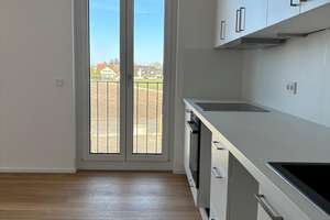 Neubau, sonnige 1,5-Zimmer-Wohnung mit gehobener Innenausstattung mit EBK in München Langwied – Leinweberweg 30, 81249 Lochhausen, München – Vorschaubild 6