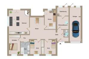 Schöner Bungalow mit 5 Zimmer in Uni-Nähe mit Wintergarten und Garage in Lübeck St.Jürgen – Die vollständige Adresse der Immobilie erhältst du vom Anbieter., 23562 Sankt Jürgen, Lübeck – Vorschaubild 6