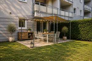 Bezugsfreie Gartenwohnung mit großer Terrasse im beliebten Rebstockviertel – Die vollständige Adresse der Immobilie erhältst du vom Anbieter., 60486 Bockenheim, Frankfurt am Main – Vorschaubild 3