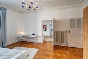 Möbliert: Maxvorstadt: Großzügige, möblierte Altbauwohnung in Toplage – Die vollständige Adresse der Immobilie erhältst du vom Anbieter., 80798 Am alten nördlichen Friedhof, München – Vorschaubild 6