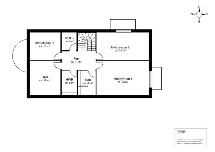 Grundriss Untergeschoss