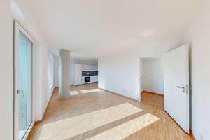 Offene Wohnküche & Balkon: 2-Zimmer-Apartment zum Wohlfühlen
