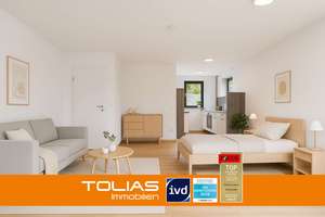 Schmuckstück in Waldrandlage! Modernisiertes 1-Zimmer-Apartment mit großer Terrasse und Stellplatz