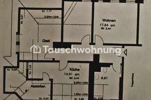 Tauschwohnung: 3,5 Zi Whg mit Blick auf die Elbe gegen 4Zi Whg – Die vollständige Adresse der Immobilie erhältst du vom Anbieter., 1099 Innere Neustadt, Dresden – Vorschaubild 2