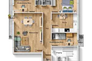 Heute erwerben, später beziehen! Einzigartige 4 Zimmer-Wohnung in Weilimdorf! – Die vollständige Adresse der Immobilie erhältst du vom Anbieter., 70499 Weilimdorf (Ortsteil), Stuttgart – Vorschaubild 3