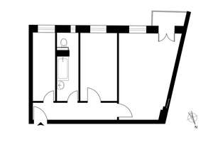 Zw. Ostkreuz & Simon-Dach-Kiez: Vollständig renovierte 2-Zimmerwohnung, S-W-Balkon, neue Gas-Therme  – Boxhagener Straße 51, 10245 Friedrichshain, Berlin – Vorschaubild 2