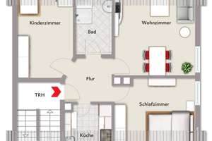 Sonnige Dachgeschosswohnung in Brackwede – Die vollständige Adresse der Immobilie erhältst du vom Anbieter., 33647 Brackwede, Bielefeld – Vorschaubild 9