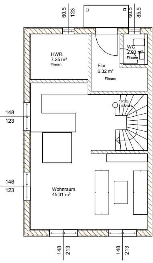 Grundriss Erdgeschoss