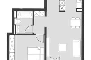 Hochwertige moderne 2-Zimmerwohnung mit Balkon – Die vollständige Adresse der Immobilie erhältst du vom Anbieter., 55252 Mainz-Kastel, Wiesbaden – Vorschaubild 10