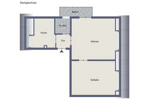 Gepflegte 2-Zimmer-Dachgeschoss mit Außenstellplatz in Stuttgart-Obertürkheim – Die vollständige Adresse der Immobilie erhältst du vom Anbieter., 70329 Obertürkheim (Ortsteil), Stuttgart – Vorschaubild 10