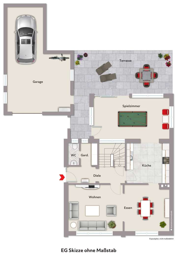 Grundriss Erdgeschoss