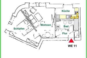 Hübsche 2-Raum-Whg mit individuellem Schnitt und moderner EBK – Orthstraße 17, 9131 Hilbersdorf, Chemnitz – Vorschaubild 5