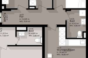 Sanierte 3,5 Zimmer Wohnung - WG geeignet - teilklimatisiert - Oldenburg Bloherfelde – Die vollständige Adresse der Immobilie erhältst du vom Anbieter., 26129 Bloherfelde, Oldenburg (Oldenburg) – Vorschaubild 11