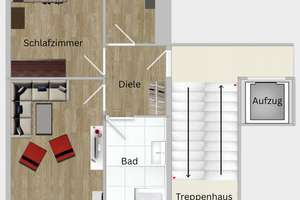Pempelfort-Klassiker: 2-Zi.-Wohnung mit doppeltem Balkon – 40477 Pempelfort, Düsseldorf – Vorschaubild 11