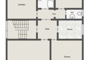 Helle, großzügige Wohnung mit 2 Balkonen und Gäste-WC – 68542 Heddesheim – Vorschaubild 12