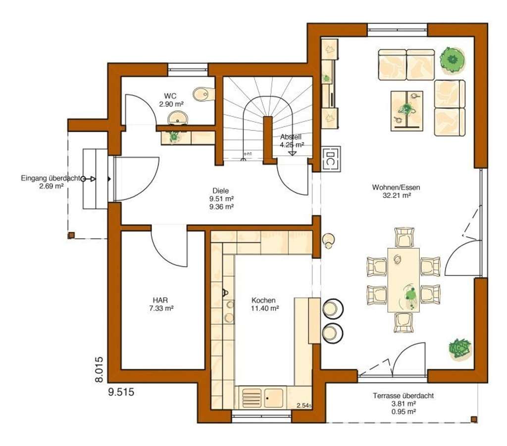 Immobilie in Billigheim - Mehr Platz für die Zukunftsprojekte in Ihrem KfW/KFN-Haus! Bezugsfertig! - Bild 1