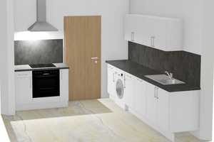 gemütliche 3-Raumwohnung mit Einbauküche – Welsleber Str. 147, 39122 Magdeburg – Vorschaubild 1