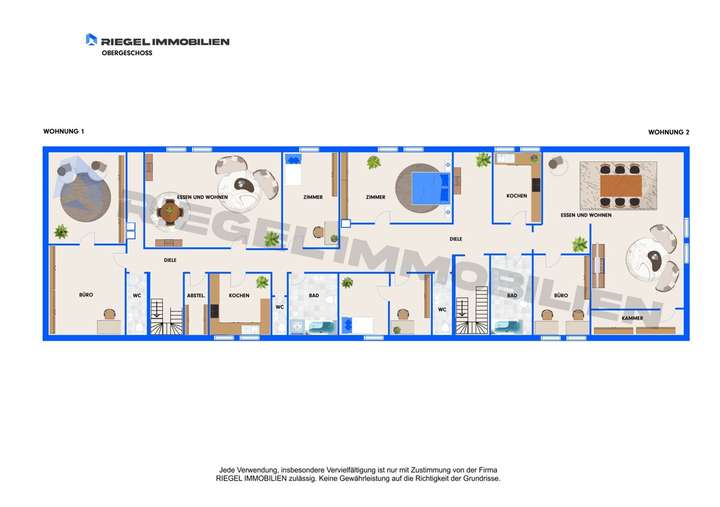 Grundriss Obergeschoss