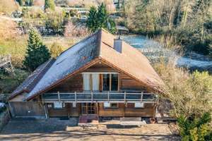 Freistehendes Holzhaus in idyllischer Natur nahe Köln – Einliegerwohnung, ruhige Sackgasse – Hauptstraße 56, 51503 Rösrath – Vorschaubild 1