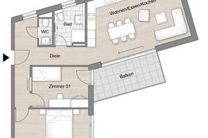 3-Zimmer-Wohnung | Urbanes Wohnen im charmanten Gablenberg – Teichstr. 16, 70186 Gablenberg, Stuttgart – Vorschaubild 5