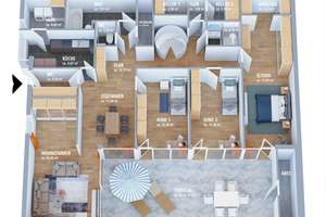 Maisonette Wohnung, in bester Lage! Traumhafter Panoramablick! – Die vollständige Adresse der Immobilie erhältst du vom Anbieter., 69120 Boxberg, Heidelberg – Vorschaubild 18