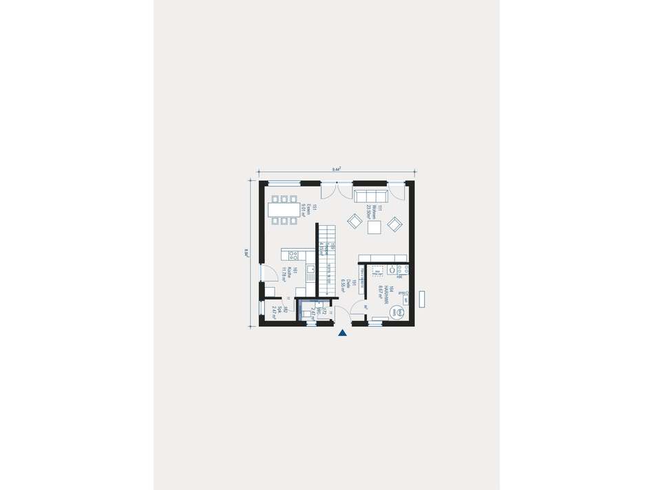 Grundriss Erdgeschoss