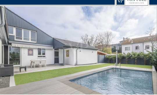 Modernes Einfamilienhaus mit Einliegerwohnung und Pool in exklusiver Lage am Geigersberg