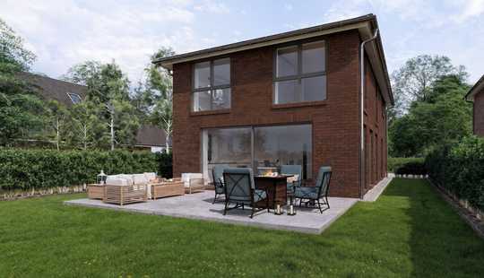 Bild von Sonnige Lage in Poppenbüttel. Moderne Stadtvilla auf schönem Süd-West Grundstück (TF1)