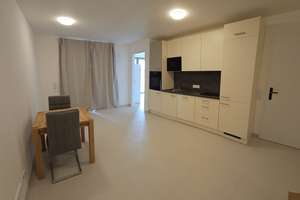 Erstbezug, 1,5-Zimmer Wohnung mit Terrasse, Neubau, Einbauküche, möbliert – Riemer Straße 349, 81825 Trudering-Riem (Ortsteil), München – Vorschaubild 3