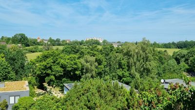 Eigentumswohnung mit Weitblick u. Garage - Option auf ein Zweifamilienhaus/Mehrgenerationenhaus