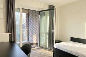 Studentenapartment mit Balkon zur Miete in Hamburg - Wentzel Dr. – Billhorner Kanalstraße 49, 20539 Rothenburgsort, Hamburg – Vorschaubild 1
