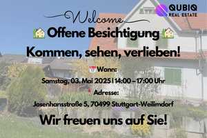 Offene Besichtigung: „Der Rohdiamant wartet!“ – Doppelhaushälfte mit Potenzial für Visionäre & Mache – Josenhansstraße 5, 70499 Stuttgart – Vorschaubild 1