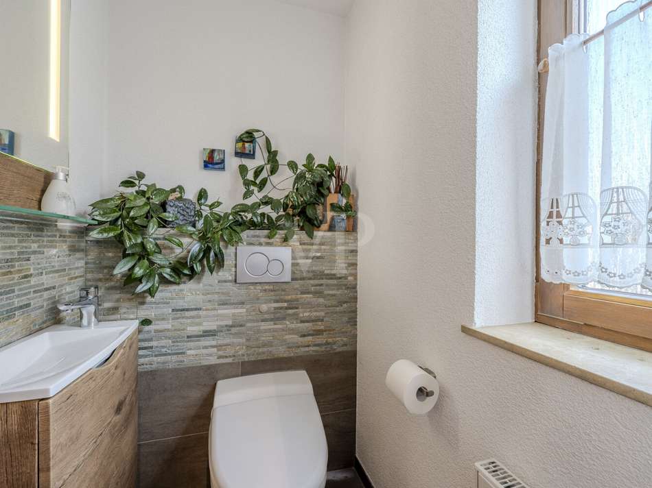 Gäste-WC im Erdgeschoss