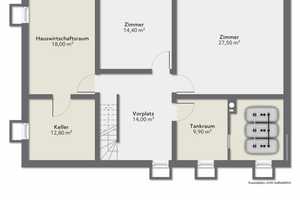 Freistehendes, saniertes Einfamilienhaus im Bungalowstil in Reilingen – Rhein-Neckar-Kreis – Vorschaubild 10