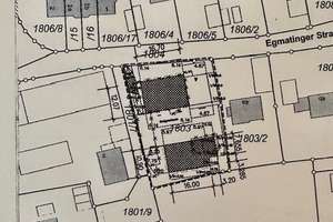 * AYING - Dürrnhaarer Baugrundstück: Althof auf 1.470 m² Grund * – Egmatinger Str. 4, 85653 Aying – Vorschaubild 1