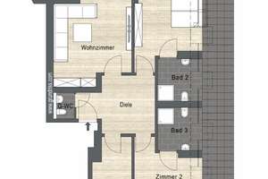 Ein Zuhause mit Geschichte – stilvolle 3-Zimmer-DG-Wohnung im Herzen von Berlin-Biesdorf – Die vollständige Adresse der Immobilie erhältst du vom Anbieter., 12683 Biesdorf, Berlin – Vorschaubild 23