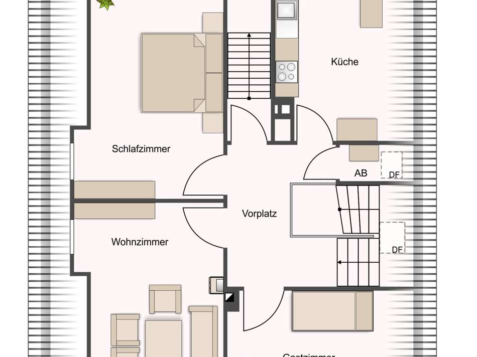 Grundriss Illustration DG