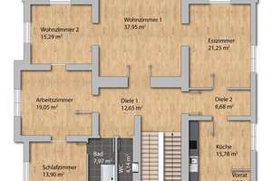Bestlage von Wiesbaden - Altbaujuwel im Renaissancestil! – Die vollständige Adresse der Immobilie erhältst du vom Anbieter., 65193 Nordost, Wiesbaden – Vorschaubild 9