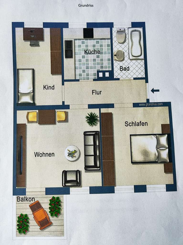 3 Zimmer-Wohnung für Eigennutzer oder Kapitalanleger