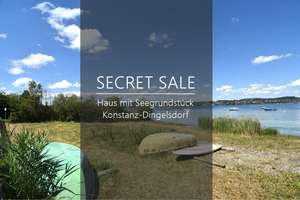Rarität in erster Seereihe - Haus mit Traumseeblick + Badegrundstück