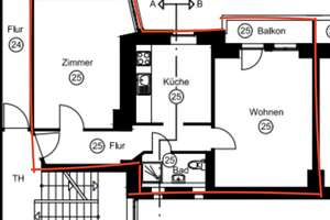 BEZUGSFREIER ALTBAU IM SAMARITERKIEZ | BALKON | DIELEN | 3,20 M DECKENHÖHE | 2 MIN. ZUR U-/S-BAHN – Die vollständige Adresse der Immobilie erhältst du vom Anbieter., 10247 Friedrichshain, Berlin – Vorschaubild 3