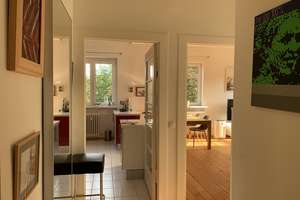 Blick zum Schoelerpark 2 Zi. + ca. 11 m² Raum in Dach als Sondernutzungsrecht – Schoelerpark 11, 10715 Wilmersdorf, Berlin – Vorschaubild 5