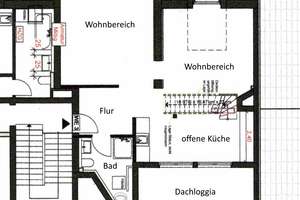 Modernisierte 4 Zi.-Maisonette-Wohnung mit Dachloggia und eigener Wärmepumpe in bevorzugter Wohnlage – Bödekerstr. 42, 30161 Oststadt, Hannover – Vorschaubild 16