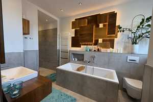 Exklusives Penthouse mit Fernsicht und Holzkamin - Luxuswohnen im Osten Münchens – München – Vorschaubild 18