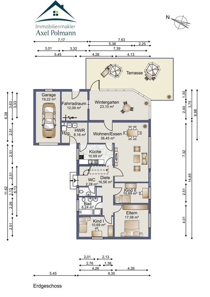 Grundriss Erdgeschoss